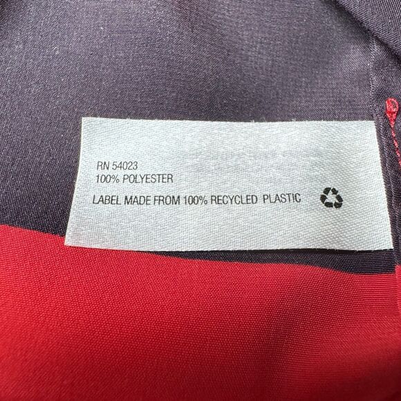 Gap Blouse Womens XS Red Navy Stripe Long Sleeve Lightweight Boat Neck Preppy - Picture 10 of 13